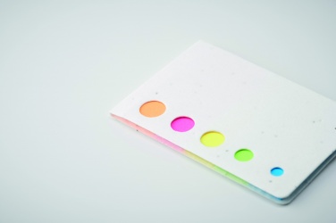 Logo trade promotional gifts picture of: Seed paper page markers pad