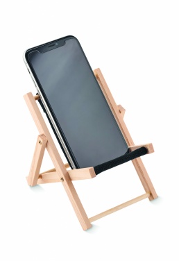 Logotrade promotional products photo of: Deckchair-shaped phone stand