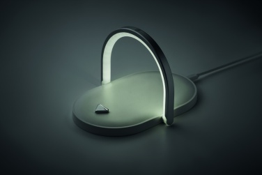 Logo trade business gift photo of: Light and wireless charger 10W