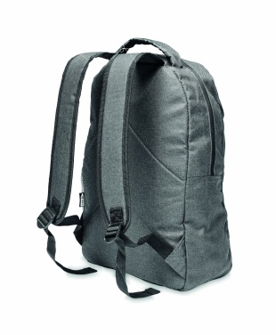 Logo trade promotional products picture of: 600D RPET 2 tone backpack