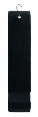 Logo trade promotional gifts picture of: Cotton golf towel with hanger
