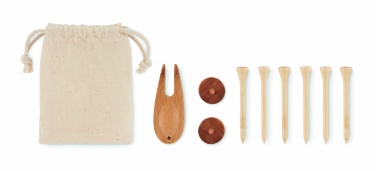 Logo trade promotional items picture of: Golf accessories set in pouch