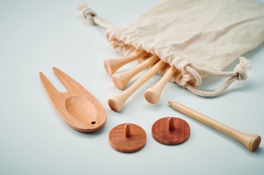 Logo trade advertising products image of: Golf accessories set in pouch