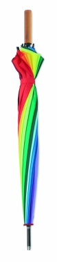 Logo trade corporate gift photo of: 27 inch rainbow umbrella