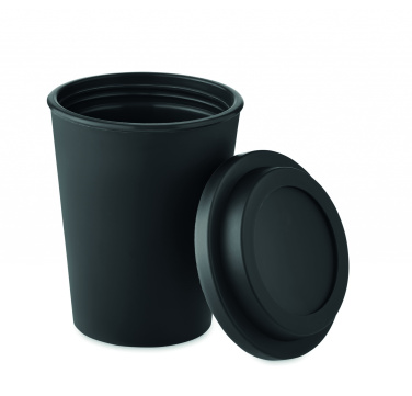 Logo trade promotional merchandise photo of: Double wall tumbler PP 300 ml