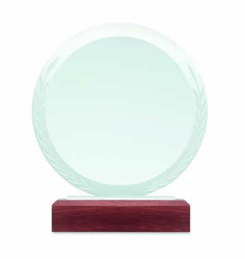 Logotrade corporate gift picture of: Round award plaque