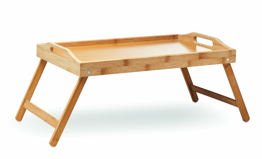 Logo trade advertising product photo of: Foldable bamboo tray