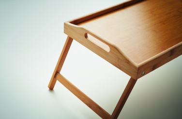 Logo trade promotional products image of: Foldable bamboo tray