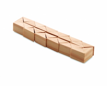 Logo trade promotional items picture of: Wooden puzzle/brain teaser