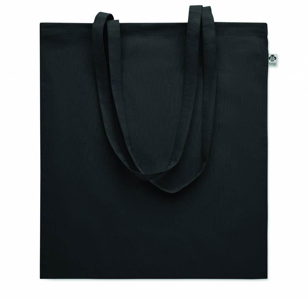 Logo trade corporate gifts image of: Organic Cotton shopping bag