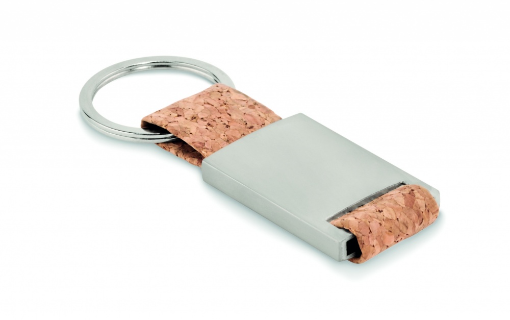 Logo trade promotional gifts picture of: Key ring with cork webbing Kerava