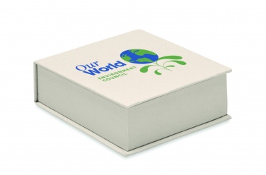 Logo trade business gift photo of: Recycled milk carton memo pad