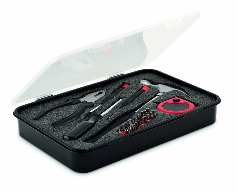 Logo trade promotional giveaways image of: 25 piece multi-tool set