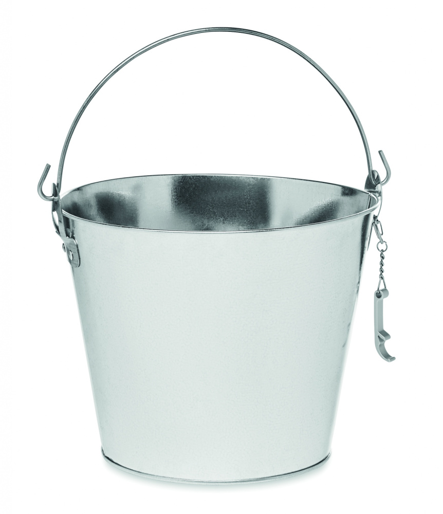 Logotrade promotional merchandise image of: Metal beer bucket 4L