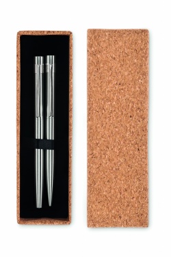 Logo trade advertising products picture of: Recycled stainless steel pens