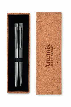 Logo trade promotional merchandise image of: Recycled stainless steel pens