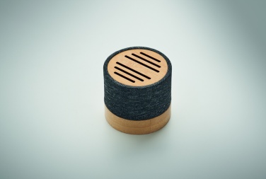 Logotrade promotional merchandise photo of: Bamboo RPET wireless speaker