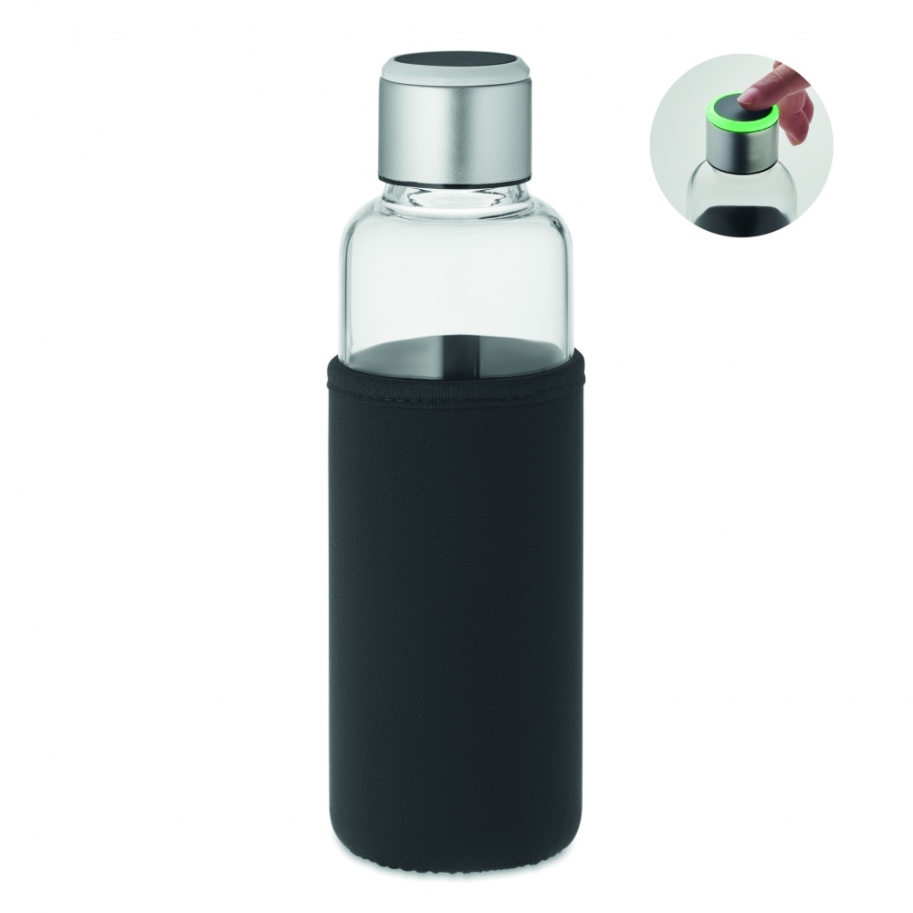 Logo trade promotional merchandise photo of: Glass bottle sensor reminder