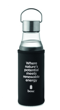 Logo trade promotional giveaway photo of: Glass bottle 500 ml