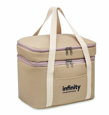 Logo trade promotional giveaway photo of: Cooler bag canvas 320 gr/m²