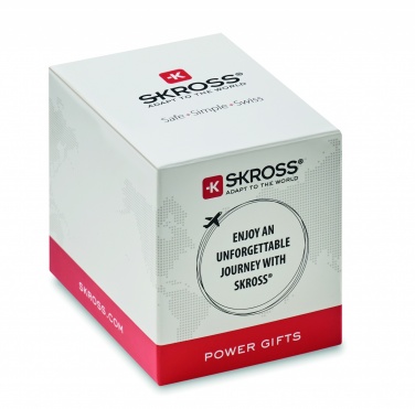 Logo trade promotional item photo of: Skross Euro USB Charger (2xA) 12W