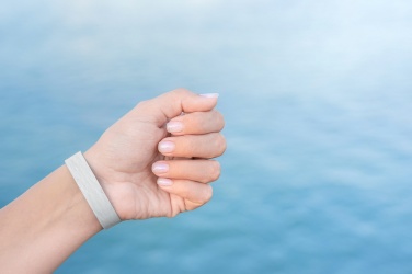 Logo trade promotional gifts image of: Sheet of seed paper wristbands