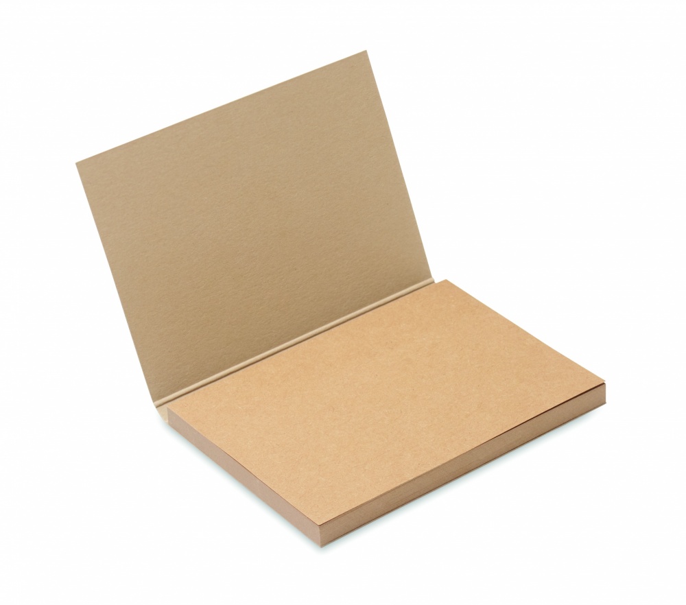 Logo trade corporate gift photo of: Recycled paper memo block