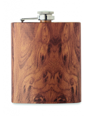 Logo trade promotional giveaways picture of: Slim hip flask 190 ml