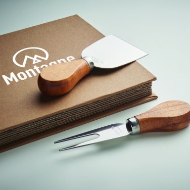 Logo trade corporate gifts picture of: Set of 4 cheese knives