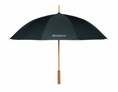 Logotrade promotional gift picture of: 23,5 inch RPET/bamboo umbrella