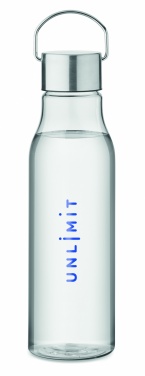 Logo trade advertising products image of: RPET bottle with PP lid 600 ml