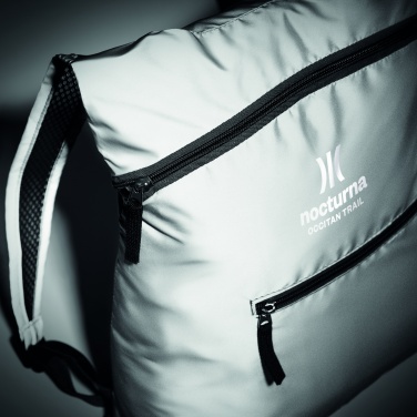 Logo trade corporate gift photo of: Foldable reflective sports bag