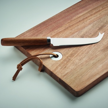 Logo trade advertising products picture of: Acacia wood cheese board set Hannover