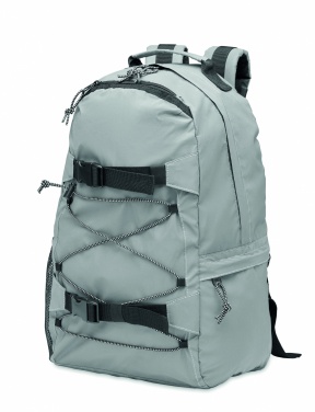 Logotrade advertising product picture of: High reflective backpack 190T