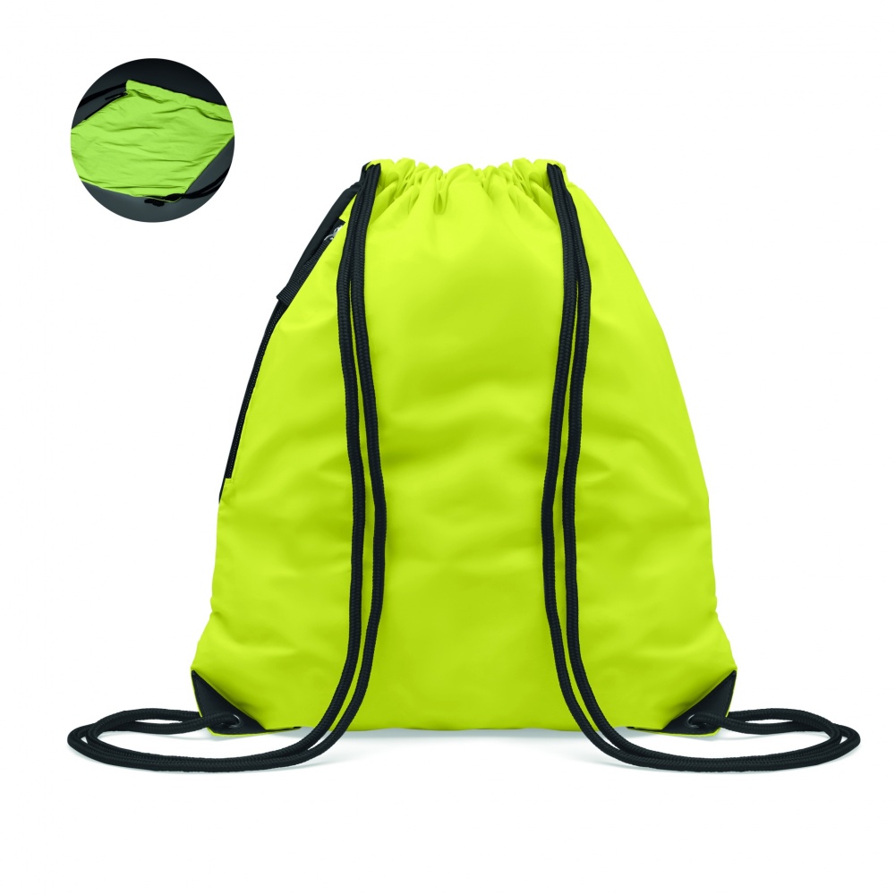 Logo trade advertising products picture of: Brightning drawstring bag