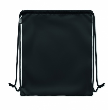 Logotrade promotional merchandise photo of: Large drawstring bag 300D RPET
