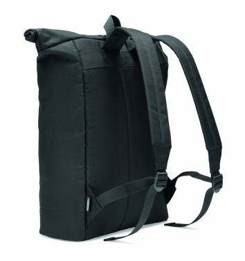 Logotrade promotional merchandise picture of: 600D RPET rolltop backpack
