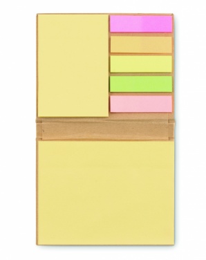 Logo trade business gift photo of: Sticky note memo pad recycled