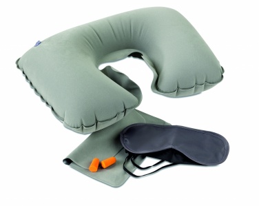 Logo trade promotional merchandise image of: Set w/ pillow eye mask plugs