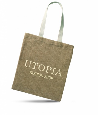 Logotrade promotional gift image of: Jute shopping bag