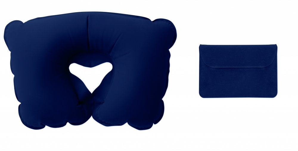 Logo trade promotional giveaways picture of: Inflatable pillow in pouch