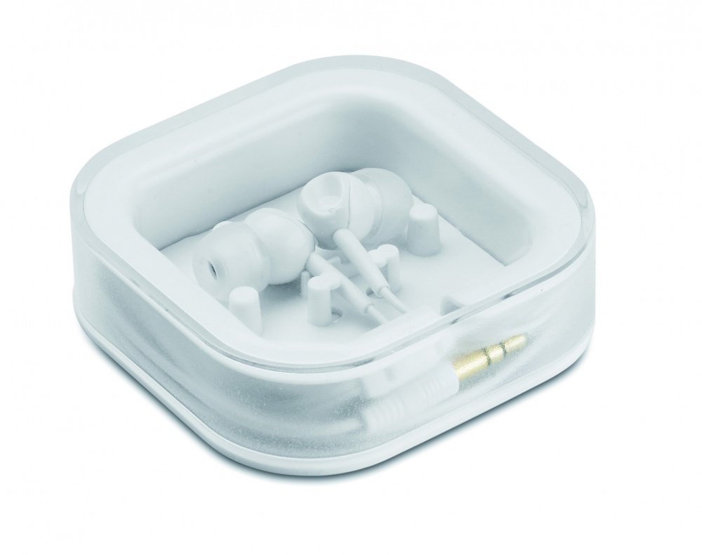 Logo trade promotional merchandise photo of: Ear plug with silicone