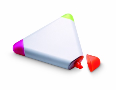 Logotrade promotional giveaways photo of: Triangular highlighter