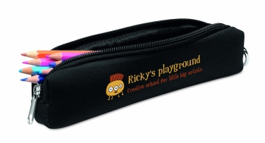 Logo trade promotional giveaways image of: Pencil case