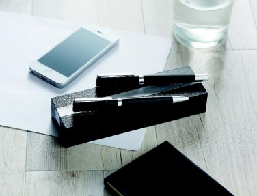 Logo trade promotional item photo of: Pen and roller in paper box
