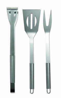 Logo trade promotional products picture of: 3 Barbecue tools in pouch