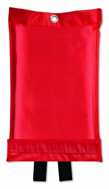 Logo trade promotional items image of: Fire blanket in pouch 100x95cm