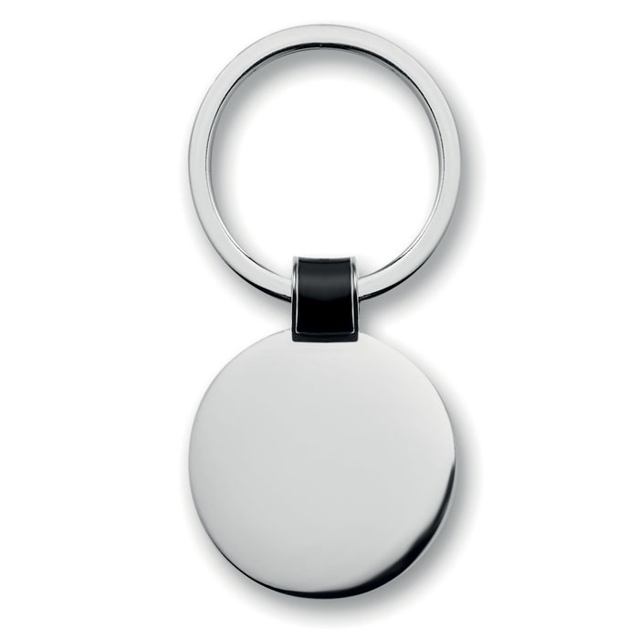 Logo trade promotional giveaway photo of: Round shaped key ring Daugavpils