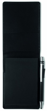 Logotrade promotional merchandise photo of: A7 notepad in PU pouch w/pen