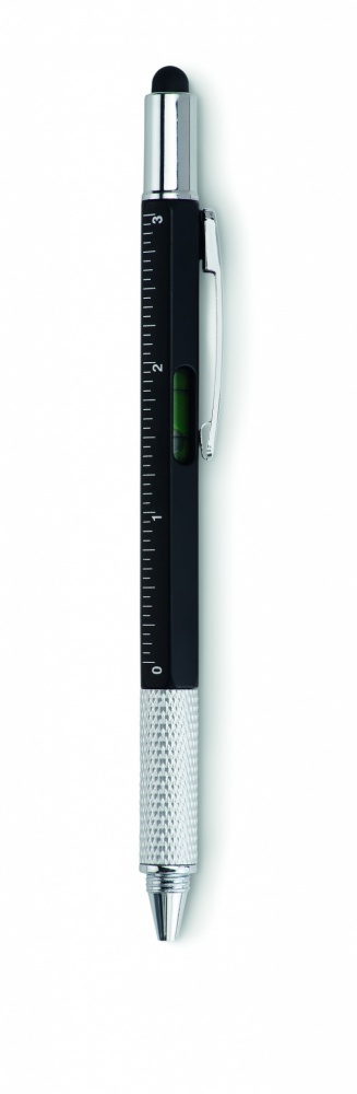 Logotrade advertising product image of: Spirit level pen with ruler